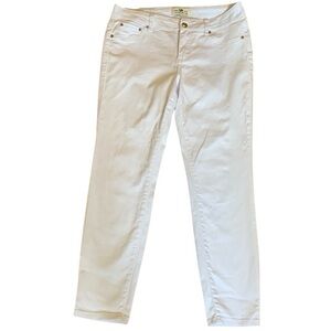 Hammer Jeans White Capri Skinny Jeans Junior’s Size 13